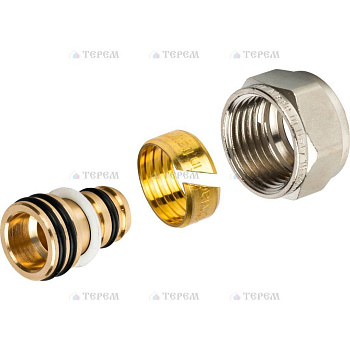 STOUT  Фитинг компрессионный для труб PEX-AL-PEX 16х2,0х1/2