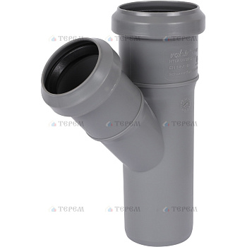 Sinikon  Тройник D50x40x45 гр.Valsir