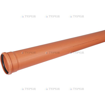 Sinikon  НПВХ Труба для нар. канализации D 160 x 4,0 SN4 (Длина: 3000 мм)