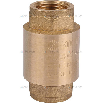 STOUT  1/2" Клапан обратный пружинный муфтовый с металлическим седлом