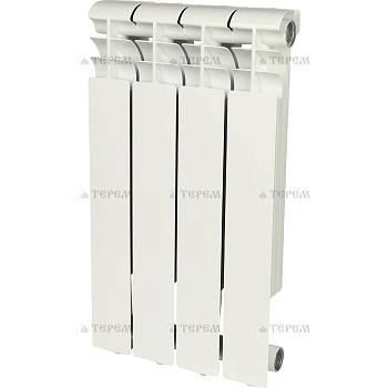 ROMMER Profi 500 (AL500-80-80-100) Profi 500 (AL500-80-80-100) 4 секции радиатор алюминиевый (RAL9016)