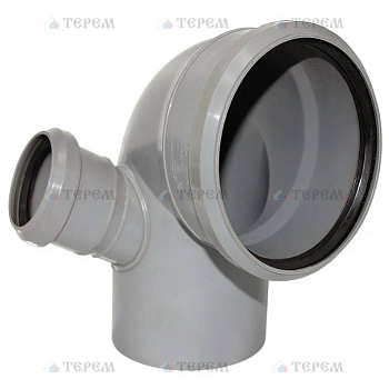 Sinikon  Отвод с левым патрубком ПП D 110/050*87°