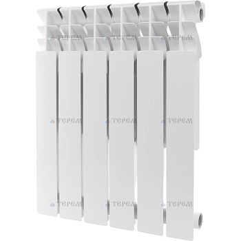 ROMMER Plus 500 Plus 500 6 секций радиатор алюминиевый (RAL9016)
