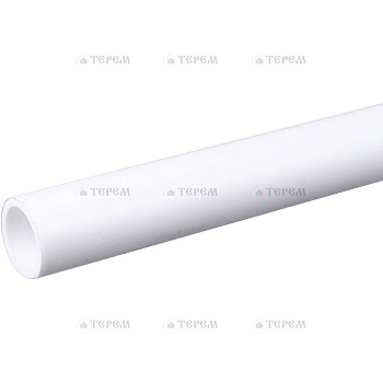Политэк Политэк White pipes d=110x18,3 (PN 20) Труба полипропиленовая (цвет белый)