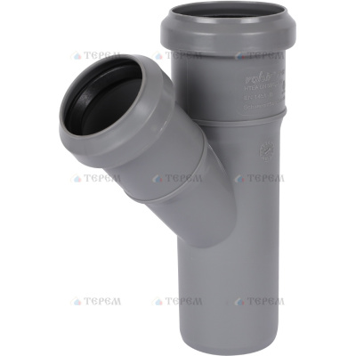 Sinikon  Тройник D50x40x45 гр.Valsir