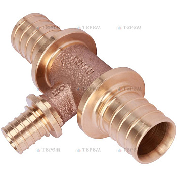 REHAU  RAUTITAN PLATINUM Тройник с уменьшенным боковым проходом 32-20-32 RX для труб из сшитого полиэтилена аксиальный