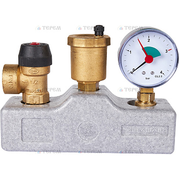 STOUT SVS-0040-055032 STOUT Группа безопасности котла  (до 50 кВт) (в теплоизоляции) (503.528)