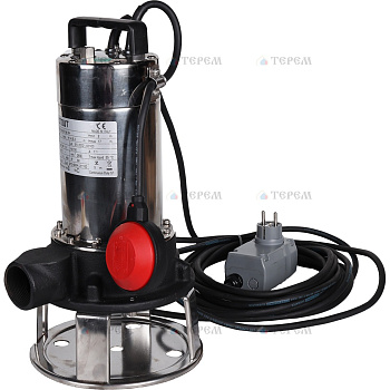 STOUT SPD-0004-211100 Насос дренажный с режущим механизмом, с полавком, корпус-чугун, кабель 10 м, 230V, Q=150 л/мин, H=14,5