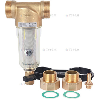 Honeywell (Resideo Braukmann) FF06-1"AA на холодную воду, 100 мкм, 1"
