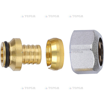 Uponor FLEX-X зажимной адаптер 16X2,2-1/2"ВР