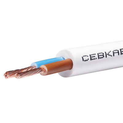 Провод Севкабель ПВС 2x1,5 (100 м)