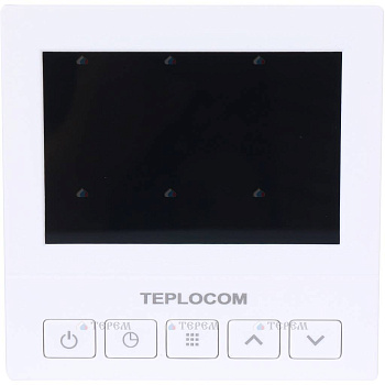 Teplocom  Термостат комнатный Teplocom TS-Prog-220/3A, проводной, прогр., реле 250В, 3А