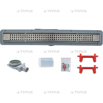 PESTAN 13702517 Betto by Pestan Душевой лоток Betto by Pestan Net Line 650 Хром матовый, рамка хром