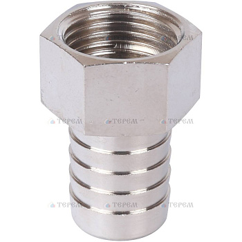 STOUT  Штуцер ВР никелированный 1/2"x18