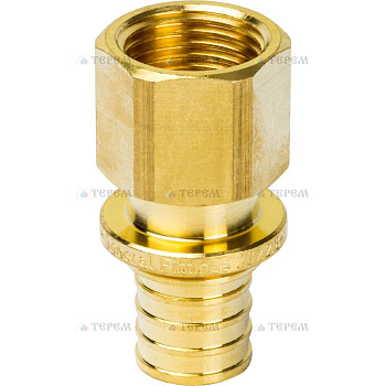 STOUT  Переходник с внутренней резьбой 20xG 1/2" для труб из сшитого полиэтилена аксиальный