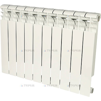 ROMMER Profi 500 (AL500-80-80-100) Profi 500 (AL500-80-80-100) 10 секции радиатор алюминиевый (RAL9016)