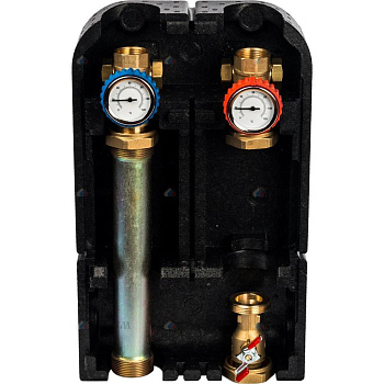 STOUT SDG-0001 Насосная группа с прямым контуром 1" без насоса в теплоизоляции