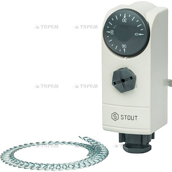 STOUT STE-0006 Термостат накладной WTC-ES