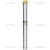 89373 UNIPUMP Погружной насос 4" ECO 2-73  (0.75 кВт,40 м)
