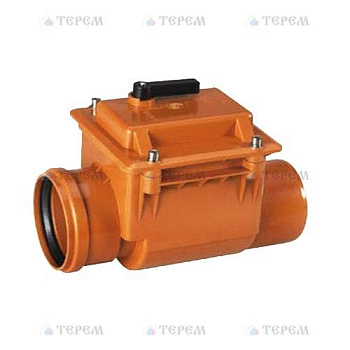Sinikon НПВХ Обратный клапан D160 для нар. канализации MagnaPlast