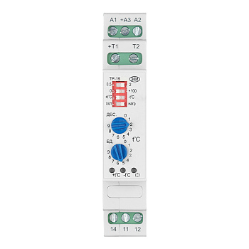Термореле модульное Меандр ТР-15 (2717653/11557) 24-230 В 8 А тип AC/DС 1P
