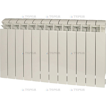 Global STYLE PLUS 500 12 секций радиатор биметаллический боковое подключение (белый RAL 9010)