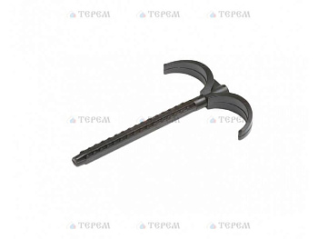 REHAU RAUTITAN Фитинги RAUTITAN Двойной крюк с дюбелем для 2-х труб в изоляции