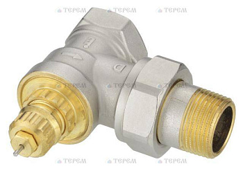 Danfoss Клапан угловой RA-G (для однотр. насосной и двухтр.систем отопл. Д 20 мм)