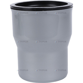 Sinikon переход на чугун D125x110 с уплотнением (Трапер)