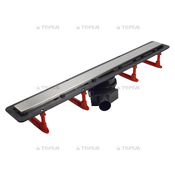 PESTAN 13701233 Pestan Душевой лоток Pestan Confluo Frameless Line 850 Хром матовый/полая под плитку, без рамки