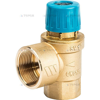 Watts  SVW  10 1" Предохранительный клапан для систем водоснабжения  10.0 бар.